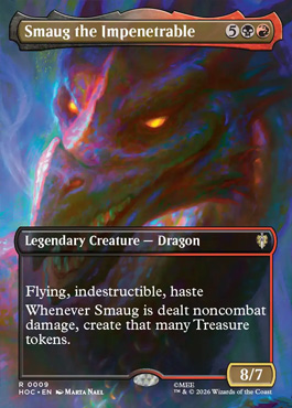 Smaug the Impenetrable - The Hobbit MTG spoiler