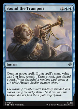 Sound the Trumpets - The Hobbit MTG spoiler