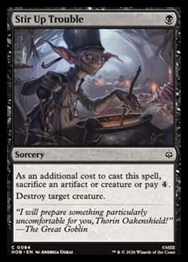 stiruptrouble - The Hobbit MTG spoiler