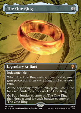 The One Ring - The Hobbit MTG spoiler