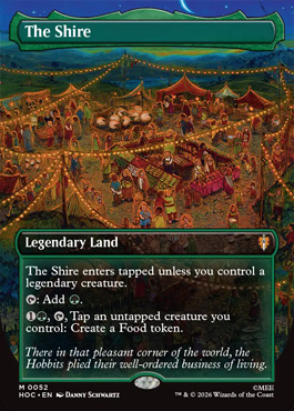 The Shire - The Hobbit MTG spoiler