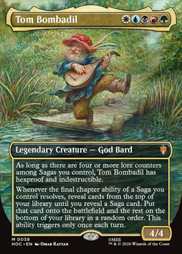 Tom Bombadil - The Hobbit MTG spoiler