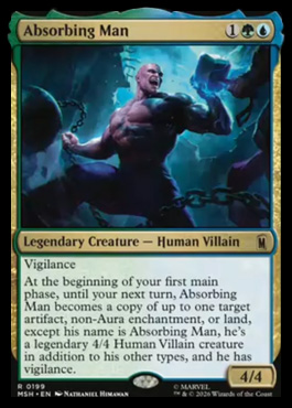Absorbing Man - Marvel Super Heroes MTG spoiler