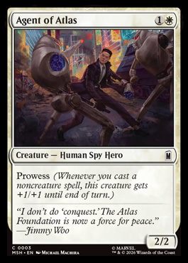 Agent of Atlas - Marvel Super Heroes MTG spoiler