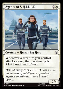 Agents of S.H.I.E.L.D. - Marvel Super Heroes MTG spoiler