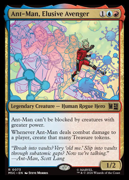 Ant-Man, Elusive Avenger - Marvel Super Heroes MTG spoiler