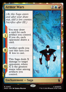 Armor Wars - Marvel Super Heroes MTG spoiler