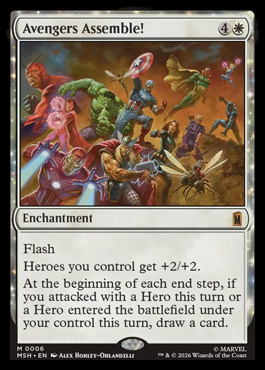 Avengers Assemble! - Marvel Super Heroes MTG spoiler