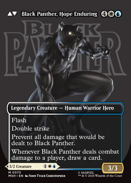 blackpantherhopeenduring - Marvel Super Heroes MTG spoiler