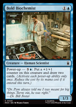 Bold Biochemist - Marvel Super Heroes MTG spoiler