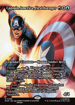 captainamericafirstavenger - Marvel Super Heroes MTG spoiler