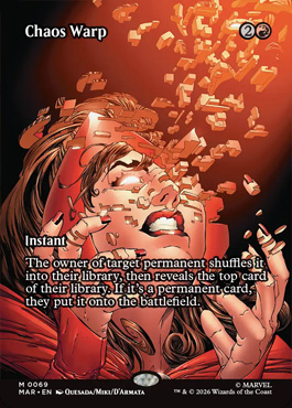 chaoswar - Marvel Super Heroes MTG spoiler