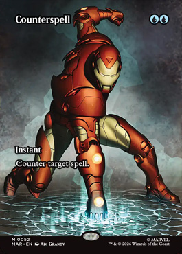 counterspell - Marvel Super Heroes MTG spoiler