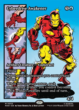 cyberdriveawakener - Marvel Super Heroes MTG spoiler