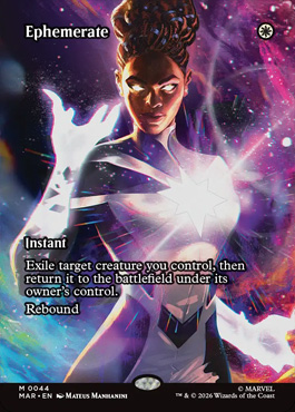 ephemerate - Marvel Super Heroes MTG spoiler