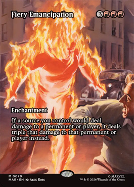 fieryemancipation - Marvel Super Heroes MTG spoiler