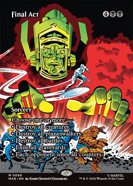 Final Act - Marvel Super Heroes MTG spoiler