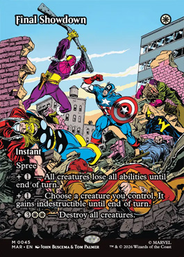 finalshowdown - Marvel Super Heroes MTG spoiler