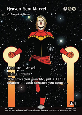 heavensentmarvel - Marvel Super Heroes MTG spoiler