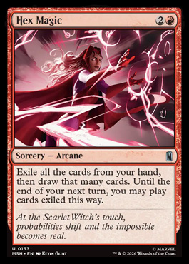Hex Magic - Marvel Super Heroes MTG spoiler