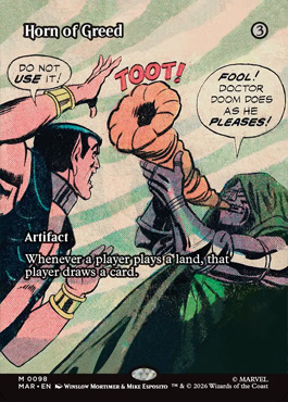 hornofgreed - Marvel Super Heroes MTG spoiler