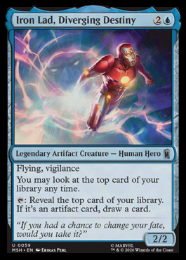 ironmandivergingdestiny - Marvel Super Heroes MTG spoiler