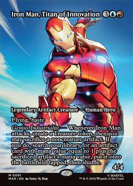 ironmantitanofinnovation - Marvel Super Heroes MTG spoiler