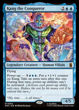 Kang the Conqueror - Marvel Super Heroes MTG spoiler