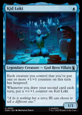 Kid Loki - Marvel Super Heroes MTG spoiler