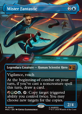 Mister Fantastic - Marvel Super Heroes MTG spoiler