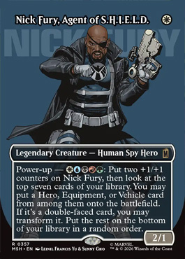 Nick Fury, Agent of S.H.I.E.L.D. - Marvel Super Heroes MTG spoiler