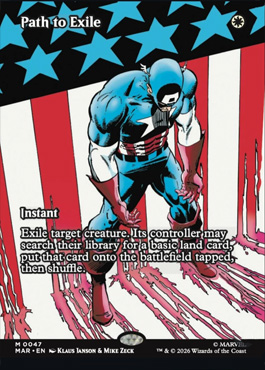 Path to Exile - Marvel Super Heroes MTG spoiler