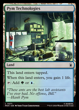 Pym Technologies - Marvel Super Heroes MTG spoiler