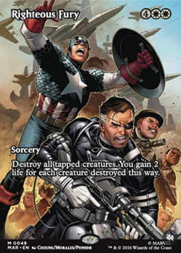 righteousfury - Marvel Super Heroes MTG spoiler