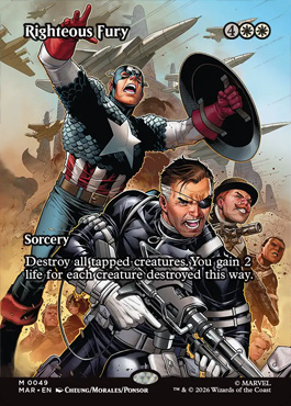 righteousfuryf - Marvel Super Heroes MTG spoiler