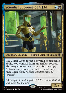 Scientist Supreme of A.I.M. - Marvel Super Heroes MTG spoiler