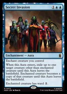 Secret Invasion - Marvel Super Heroes MTG spoiler