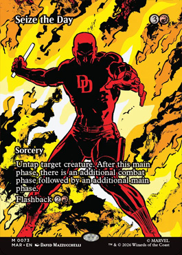 Seize the Day - Marvel Super Heroes MTG spoiler