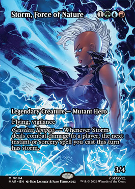 stormforceofnature - Marvel Super Heroes MTG spoiler