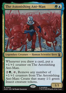 The Astonishing Ant-Man - Marvel Super Heroes MTG spoiler