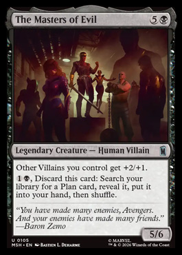 The Masters of Evil - Marvel Super Heroes MTG spoiler