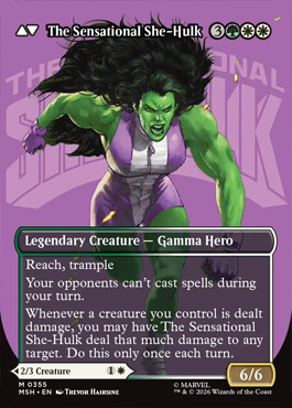thesensationalshehulk - Marvel Super Heroes MTG spoiler