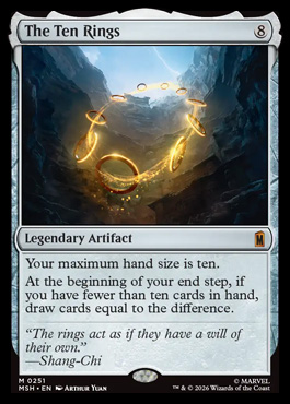 The Ten Rings - Marvel Super Heroes MTG spoiler