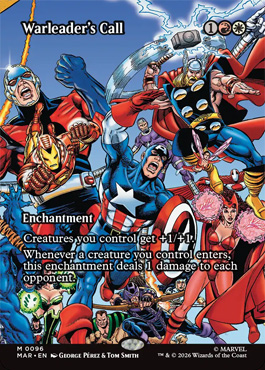 warleaderscall - Marvel Super Heroes MTG spoiler