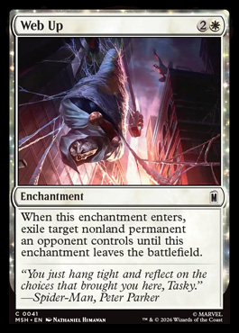 Web Up - Marvel Super Heroes MTG spoiler