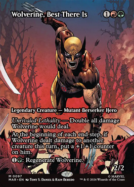 wolverinebestthereis - Marvel Super Heroes MTG spoiler