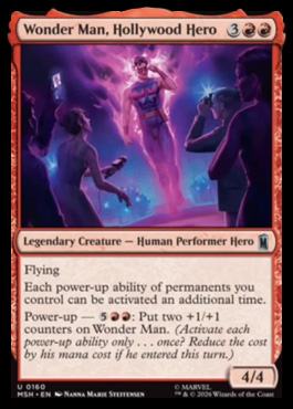 Wonder Man, Hollywood Hero - Marvel Super Heroes MTG spoiler