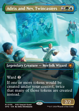 adrixandnevtwincasters - Secrets of Strixhaven MTG spoiler