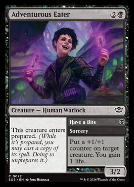 adventurouseater - Secrets of Strixhaven MTG spoiler