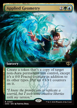 Applied Geometry - Secrets of Strixhaven MTG spoiler